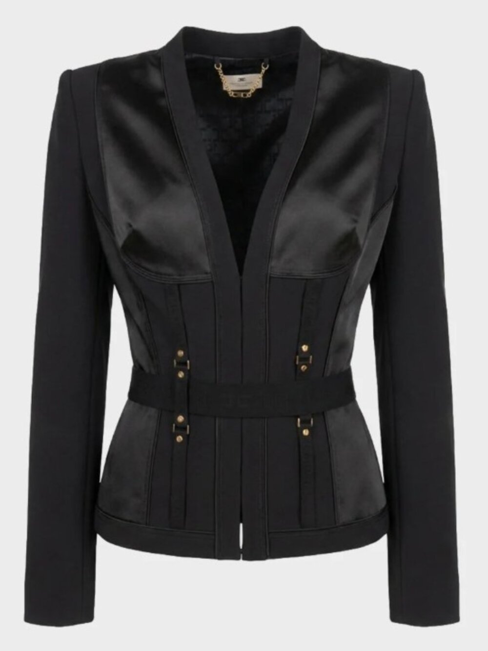 Elisabetta Franchi Bustier Jacket - size 46 - NEW - Italy